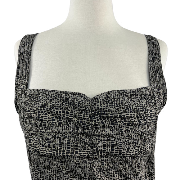 Calvin Klein Snakeskin One Piece Swimsuit Size XL - Picture 2 of 7